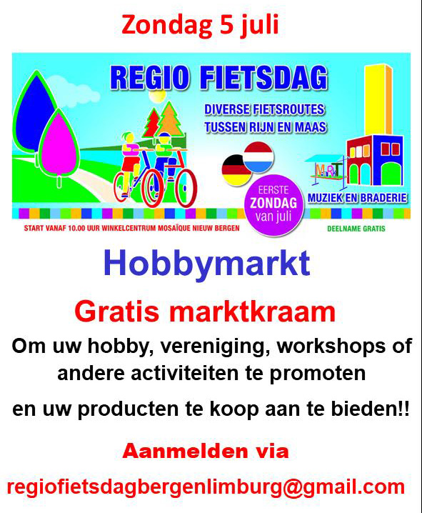 Regio fietsdag markt