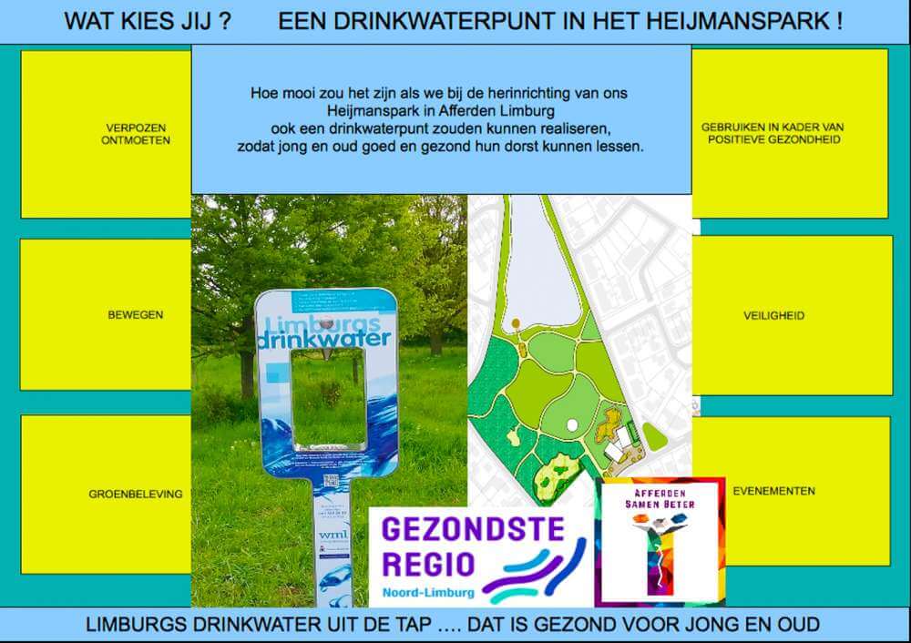 120 WAT KIES JIJ DRINKWATERPUNT HEIJMANSPARK AFFERDEN