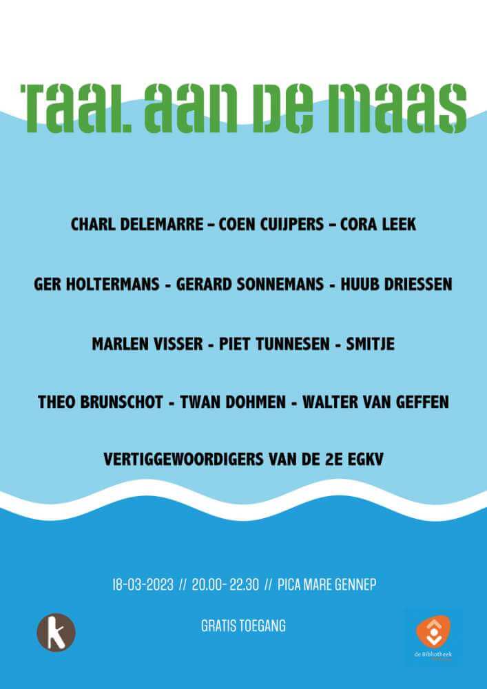 Poster Taal aan de Maas WEB